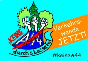 #KeineA44 durchs Lossetal - Verkehrswende Jetzt!